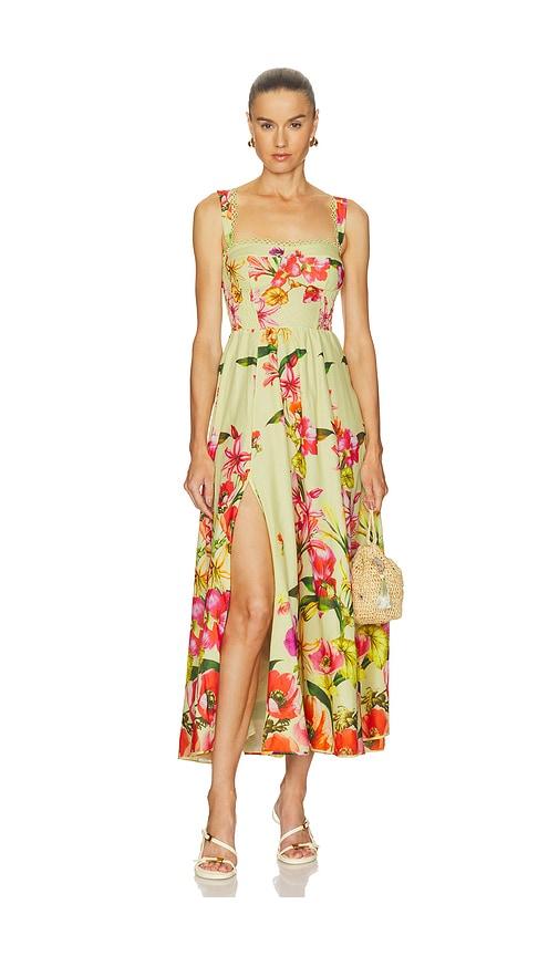 charo ruiz ibiza maui long dress in yellow.