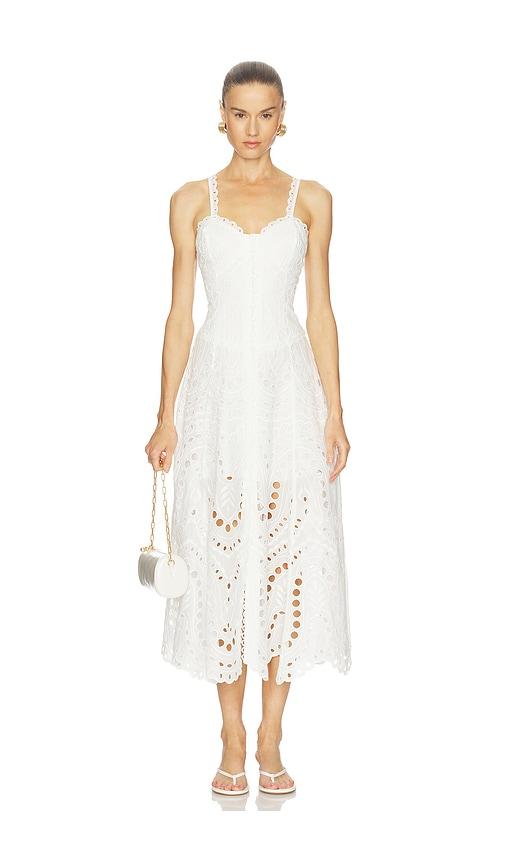 charo ruiz ibiza solace dress in white.