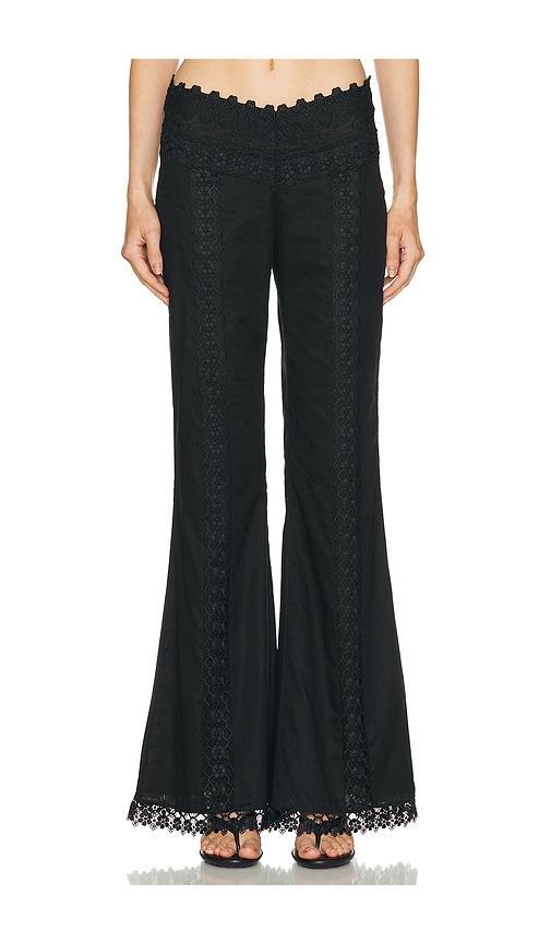 charo ruiz ibiza vianora trouser in black.