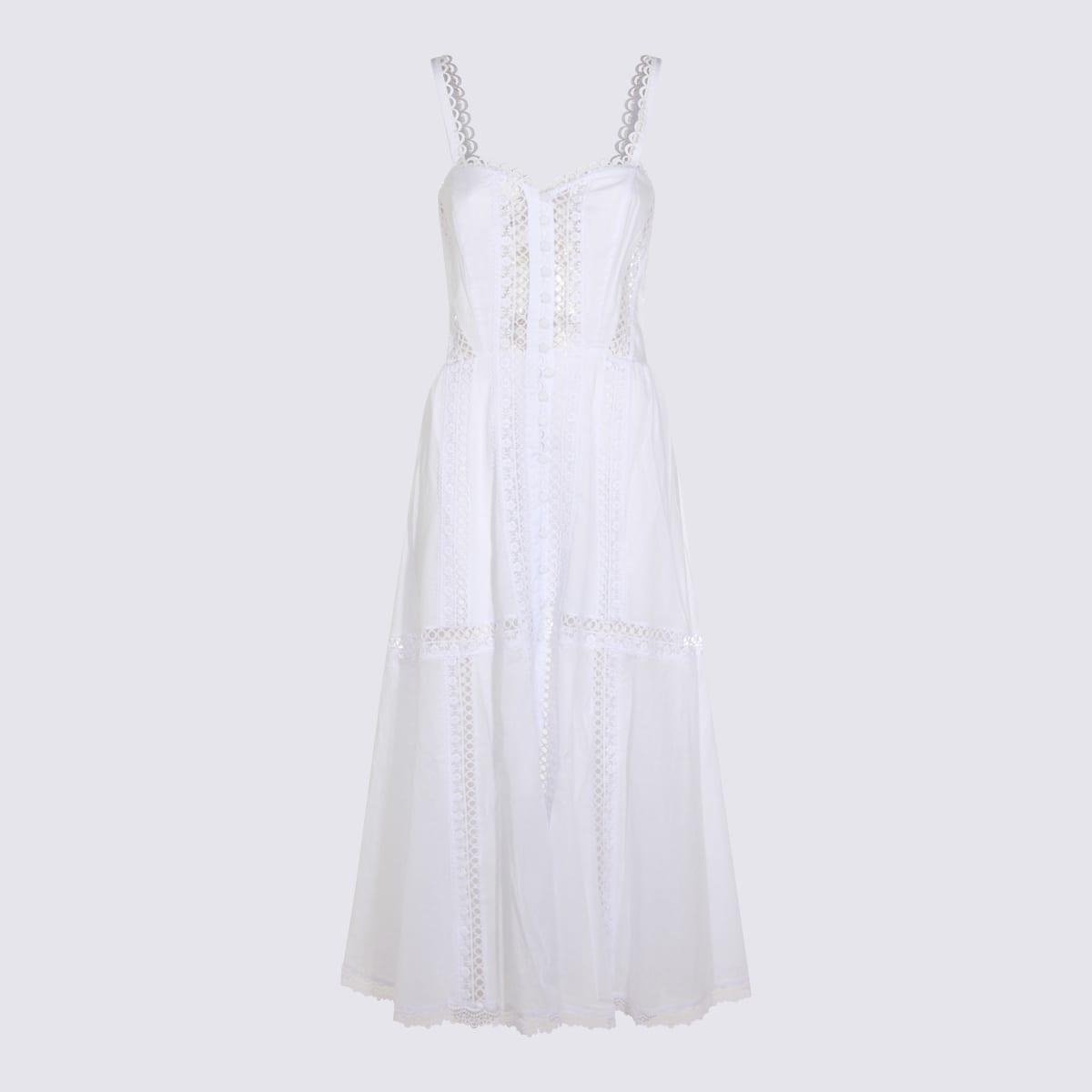 charo ruiz white cotton dress