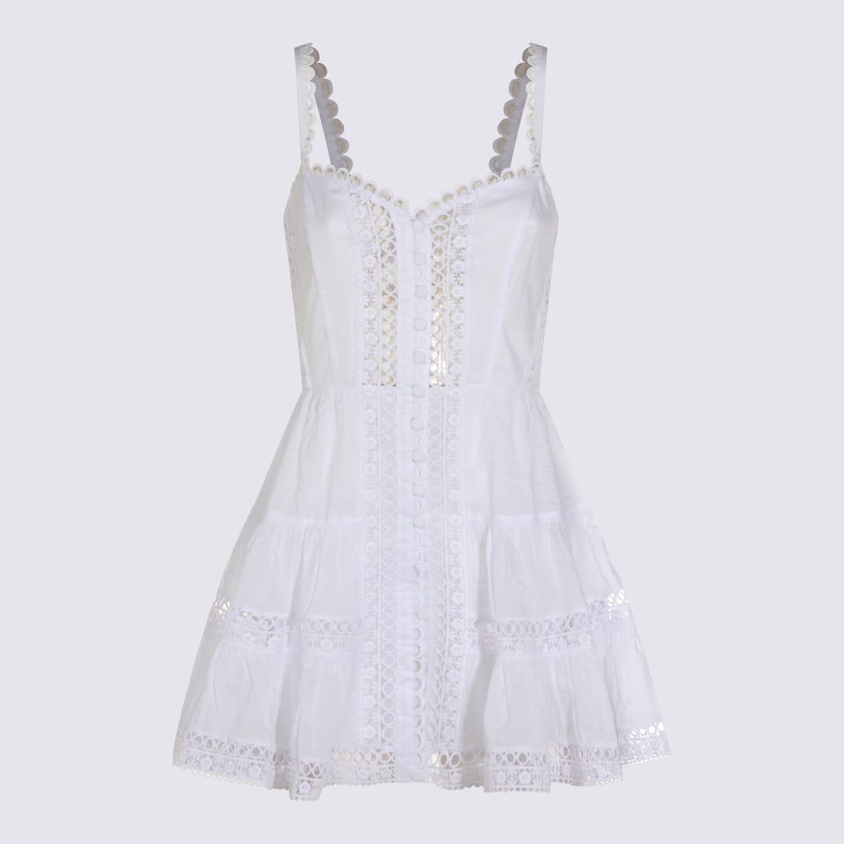charo ruiz white cotton dress
