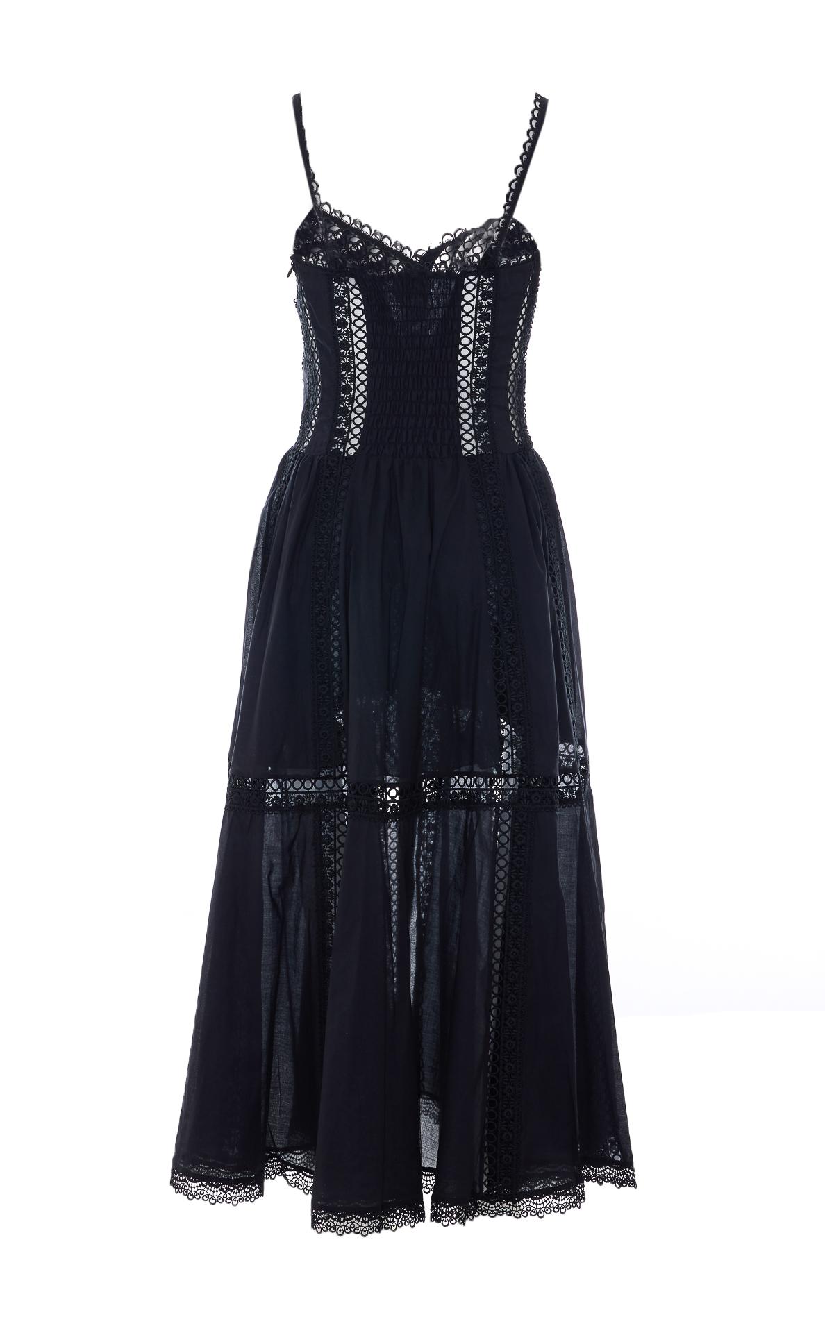 charoruiz dresses black cotton - women