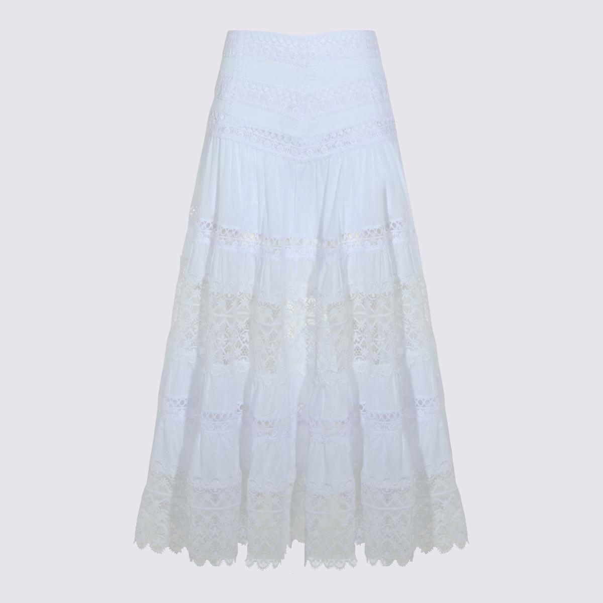 charoruiz skirts white _co pl - women