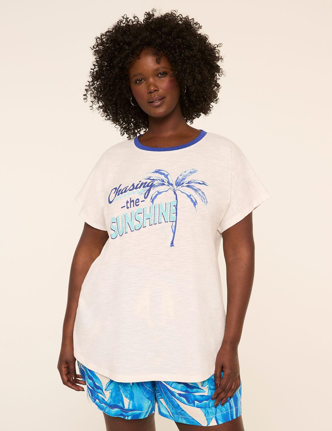 chasing the sunshine graphic tee