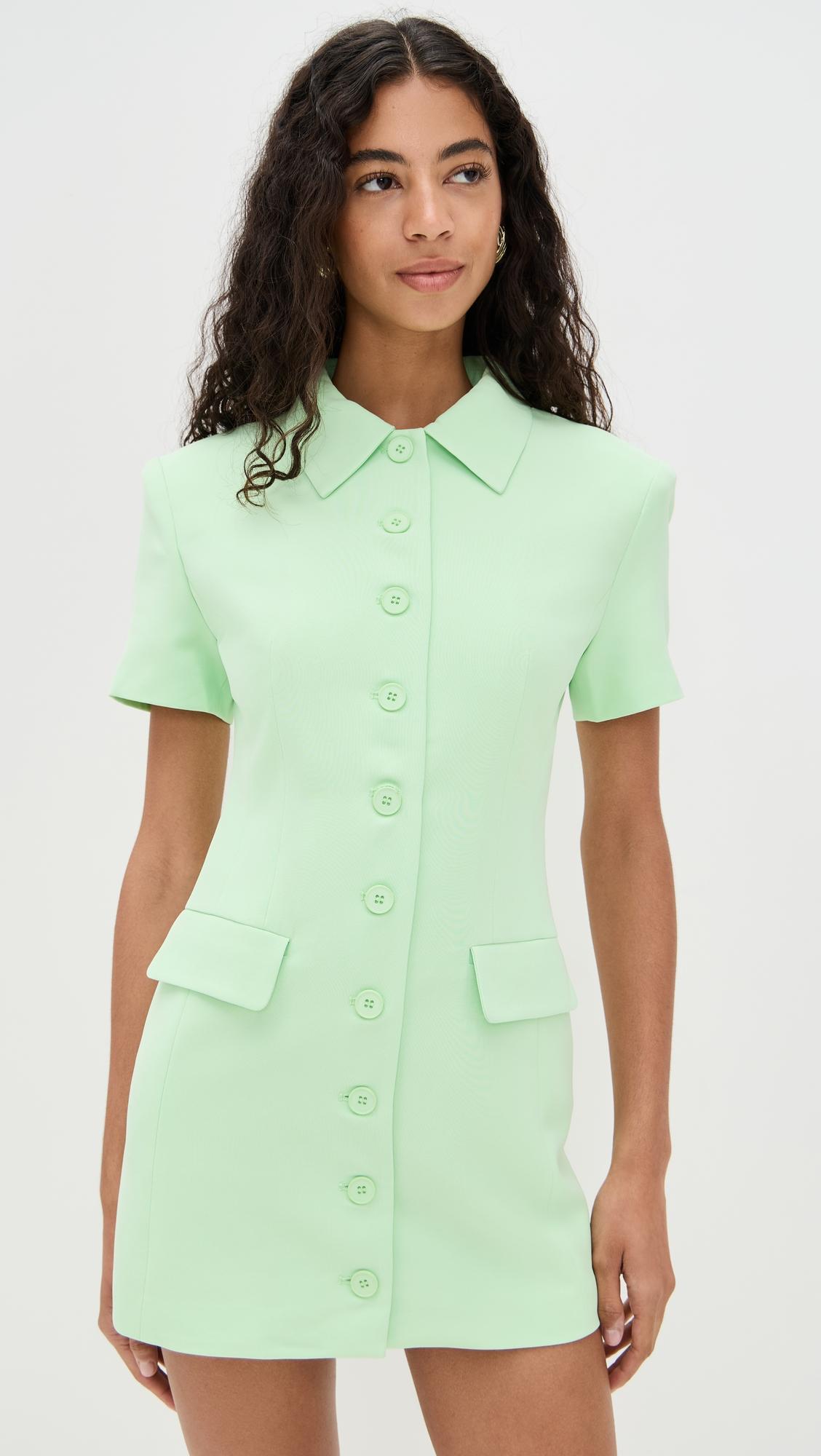 cheri short sleeve mini dress