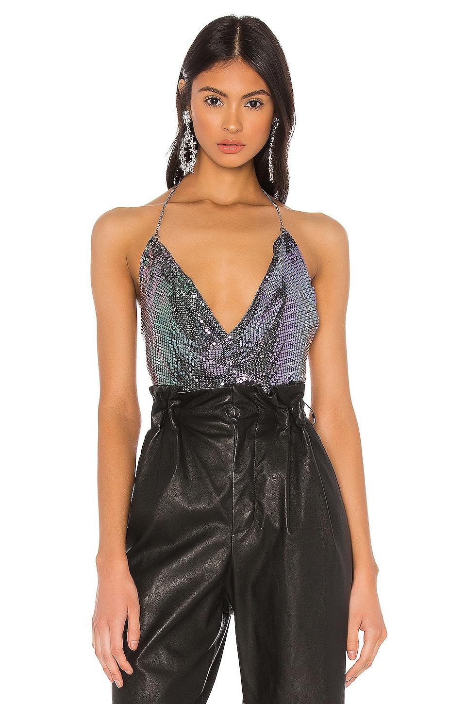 cherie drape chain top