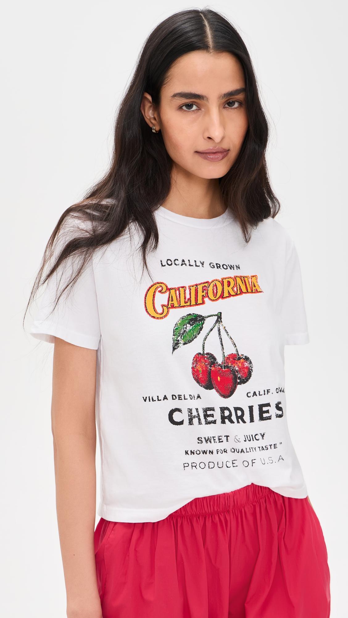 cherries everyday tee
