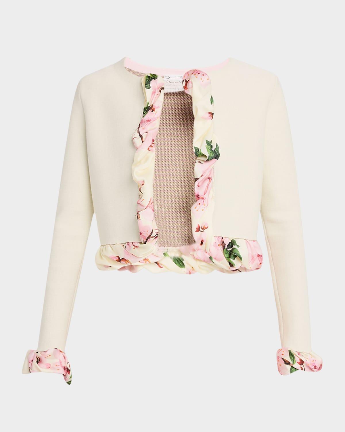 cherry blossom bubble twist cardigan