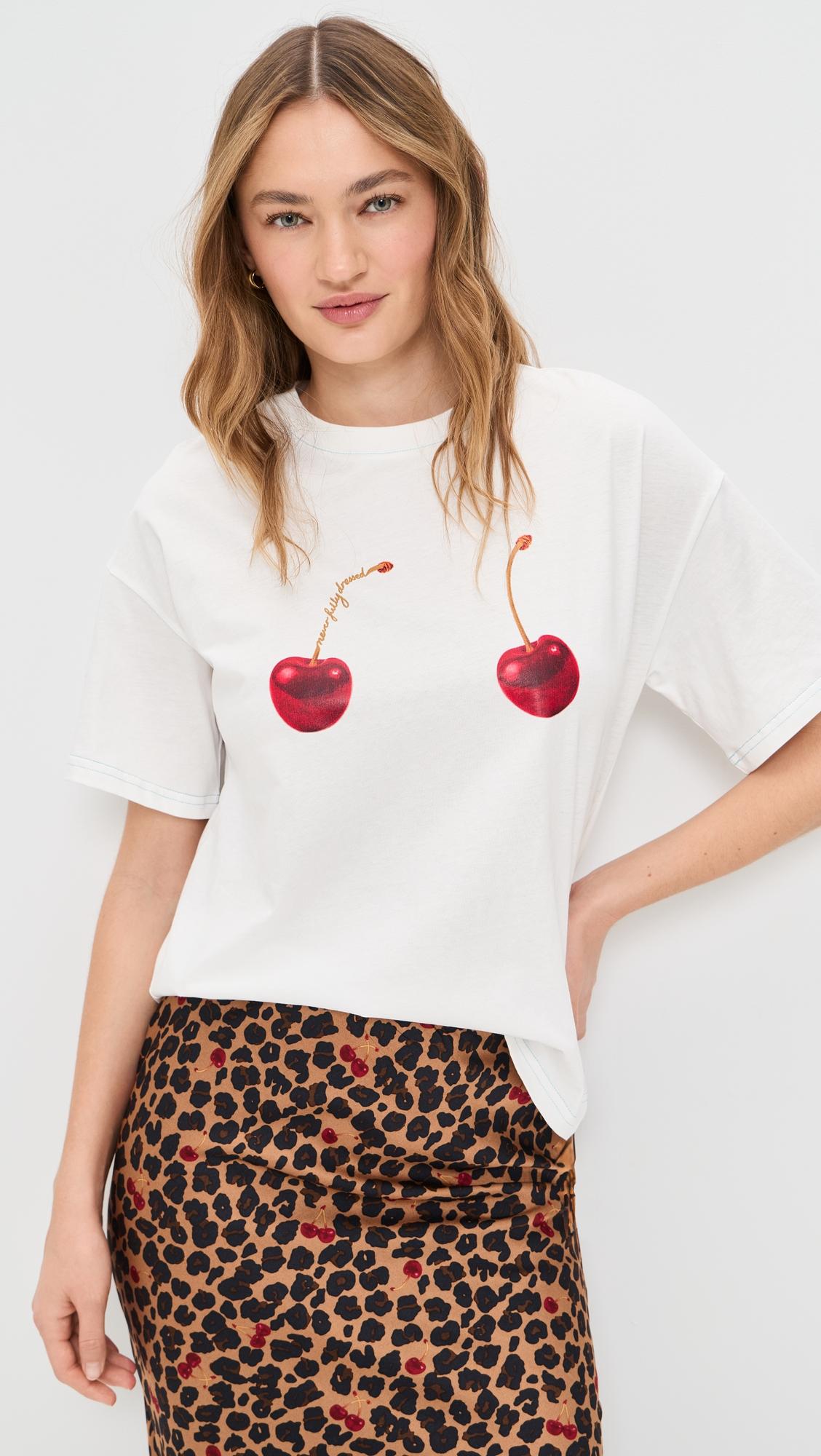 cherry boob t-shirt
