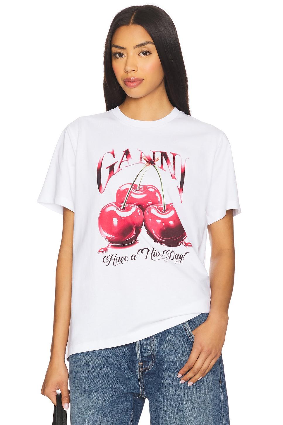 cherry relaxed t-shirt