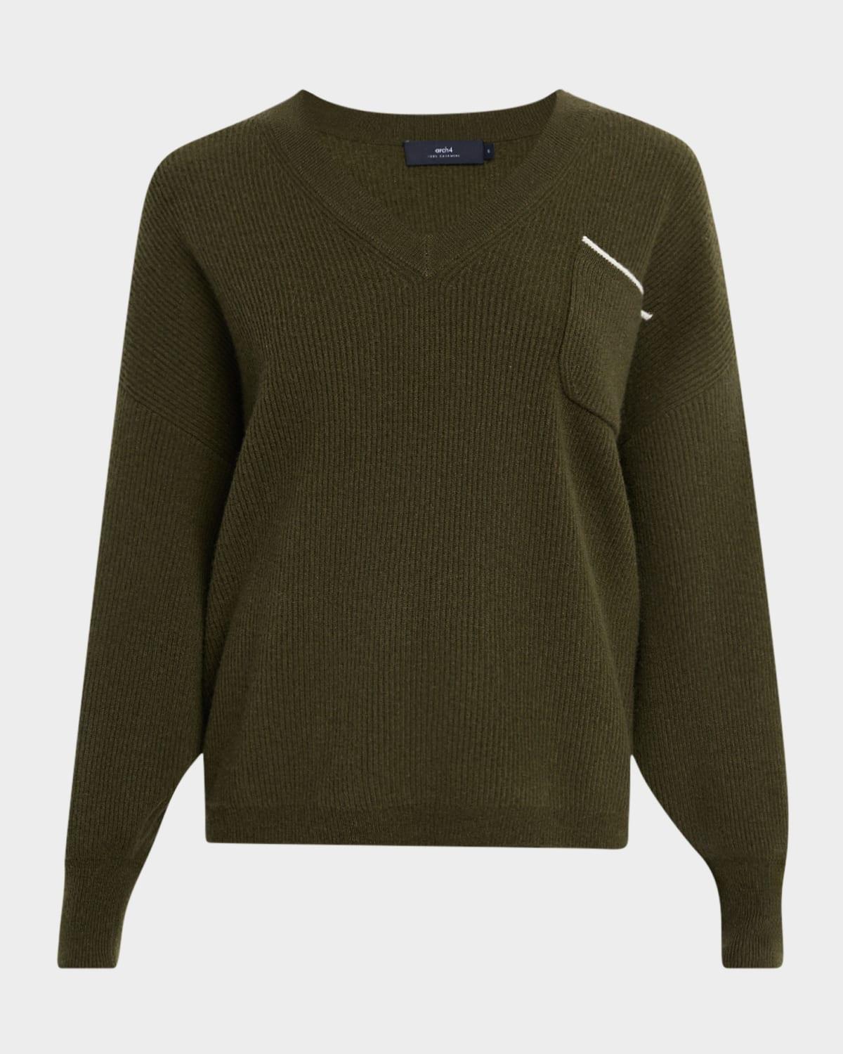 cheshire v-neck cashmere sweater