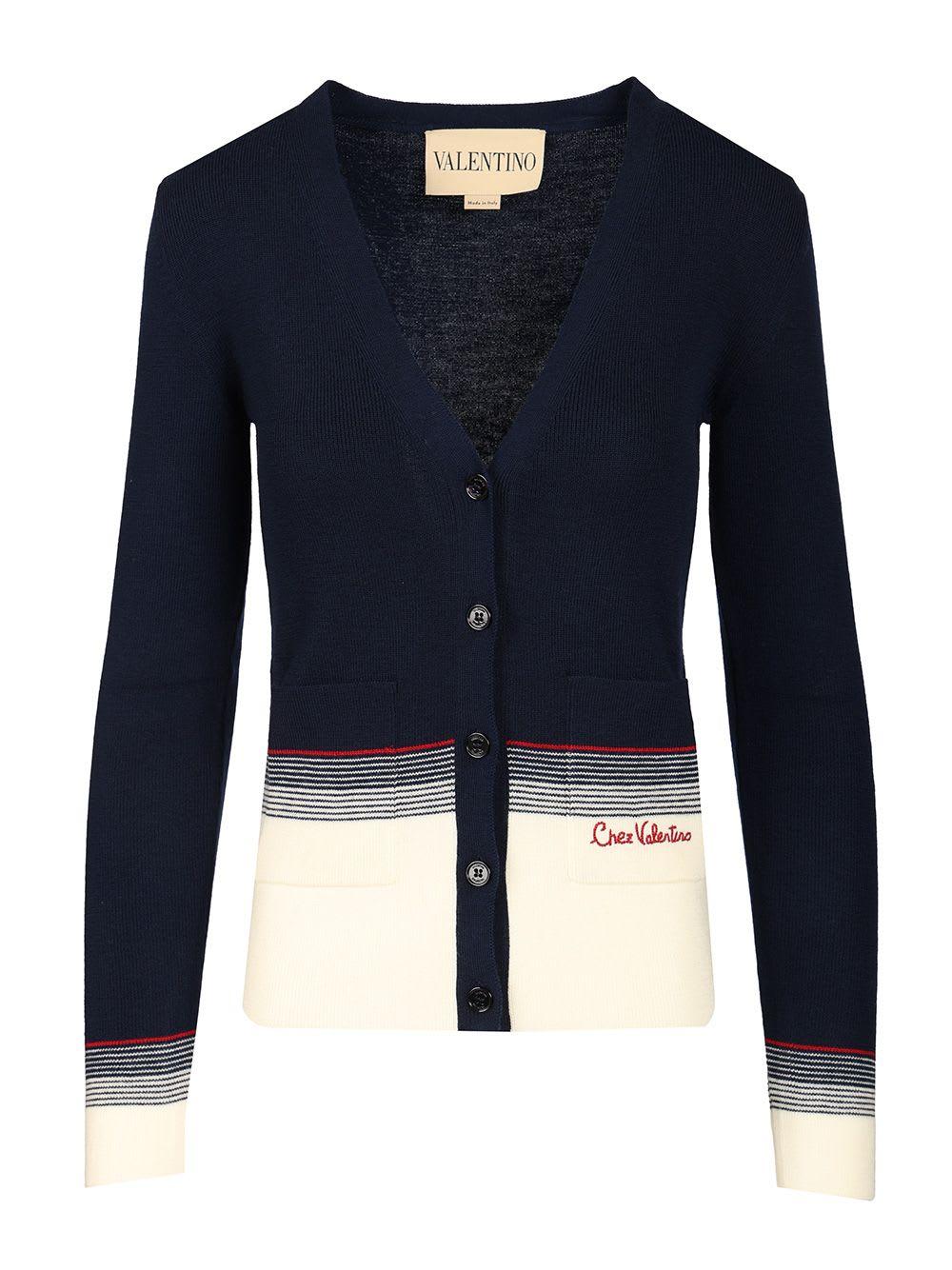 chez valentino cardigan