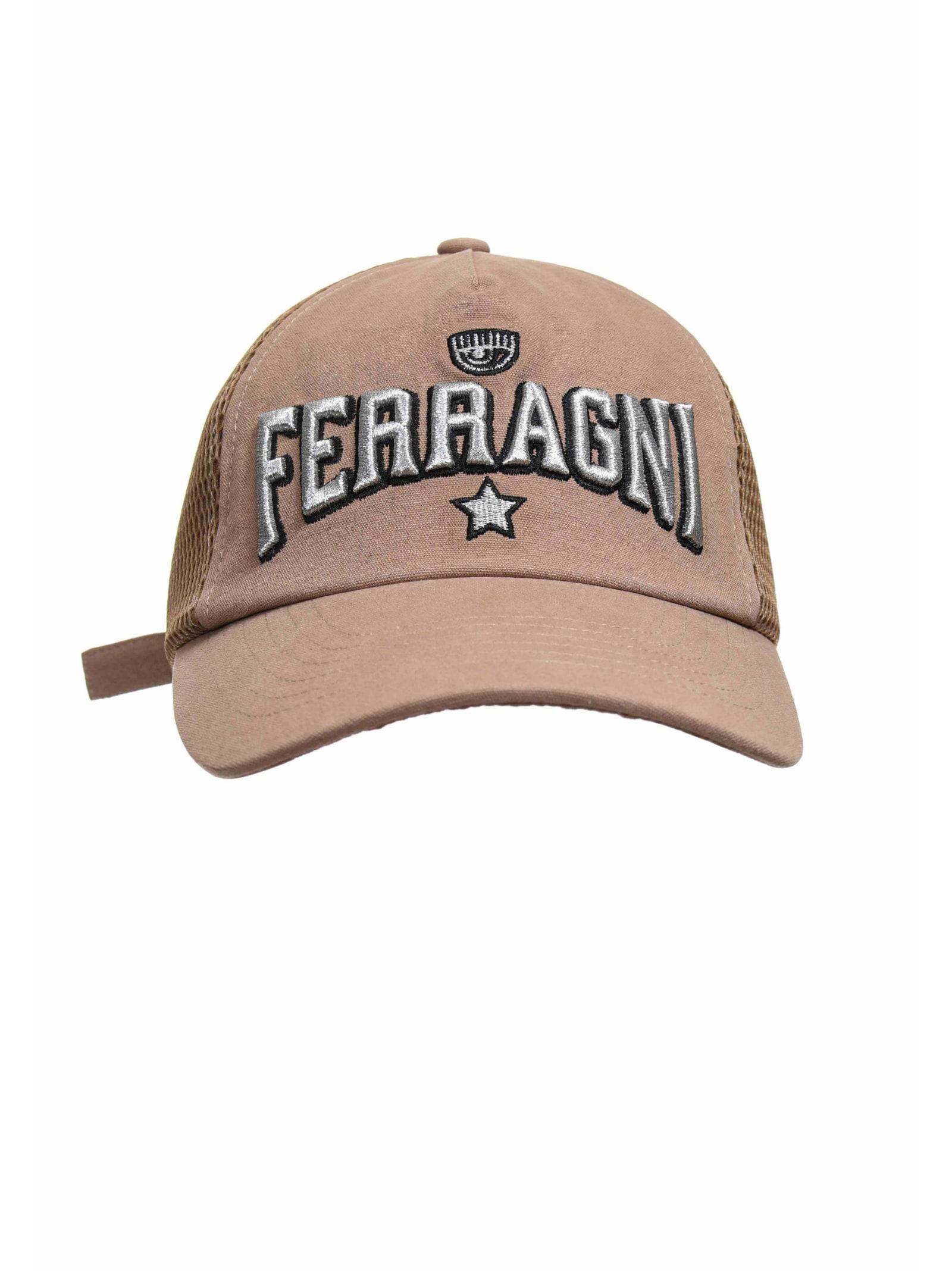 chiara ferragni brown casual hat