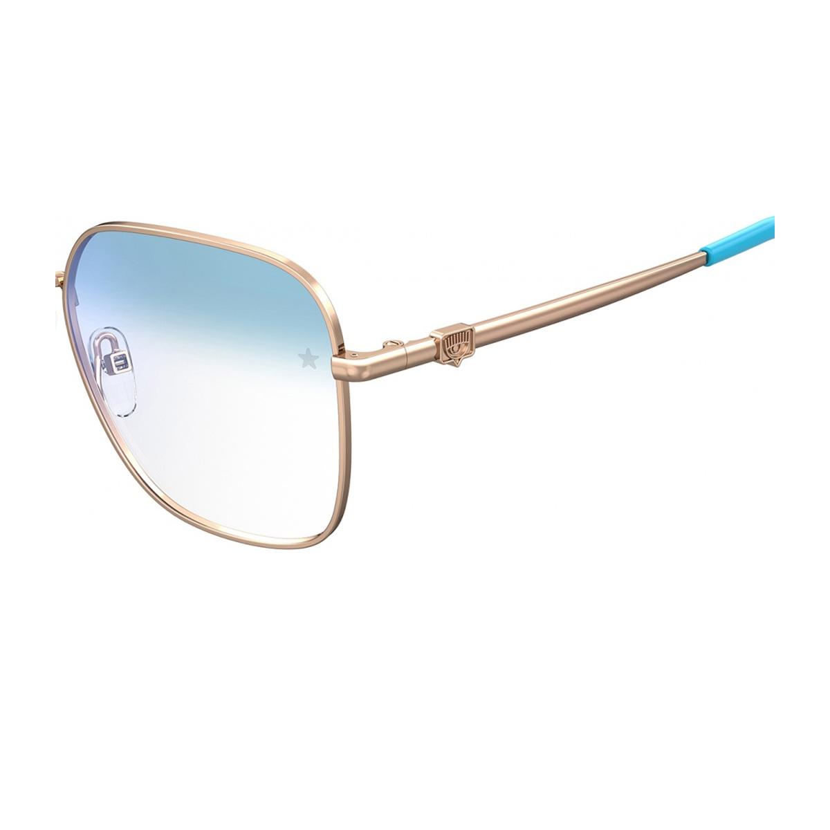 chiara ferragni cf1010-bb oro celluloid occhiali sole - women