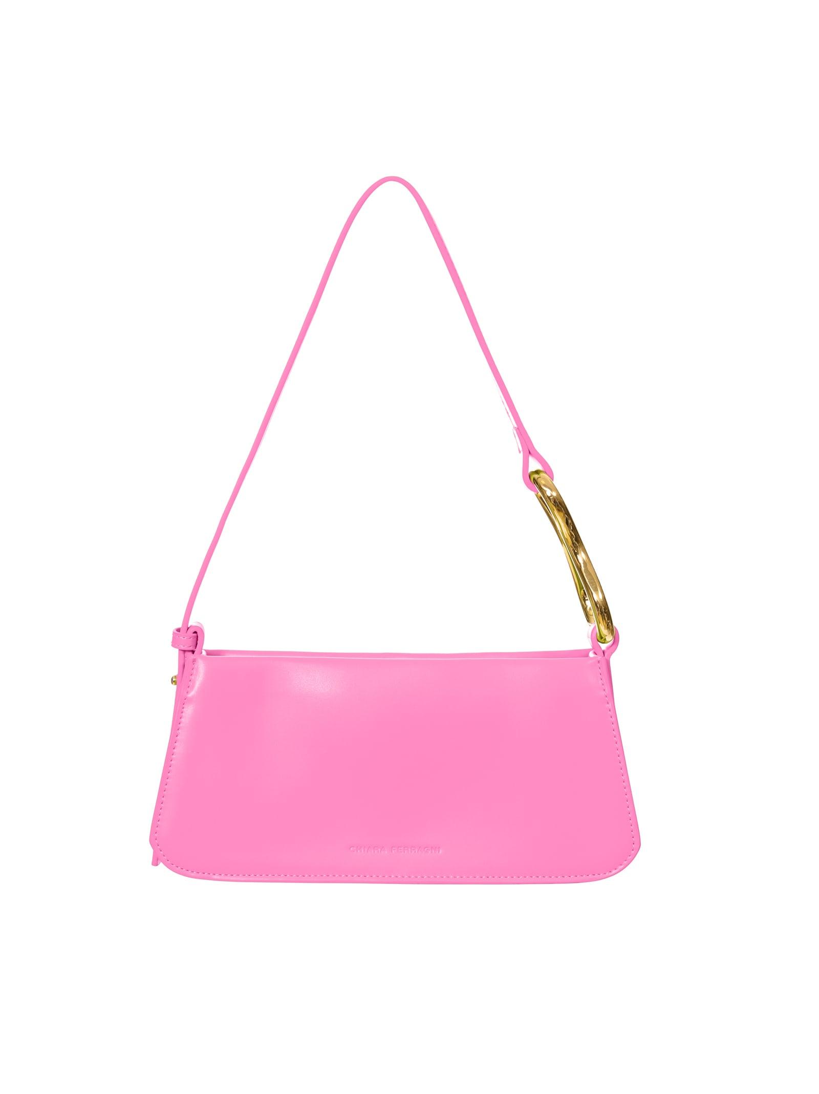 chiara ferragni pink handbag