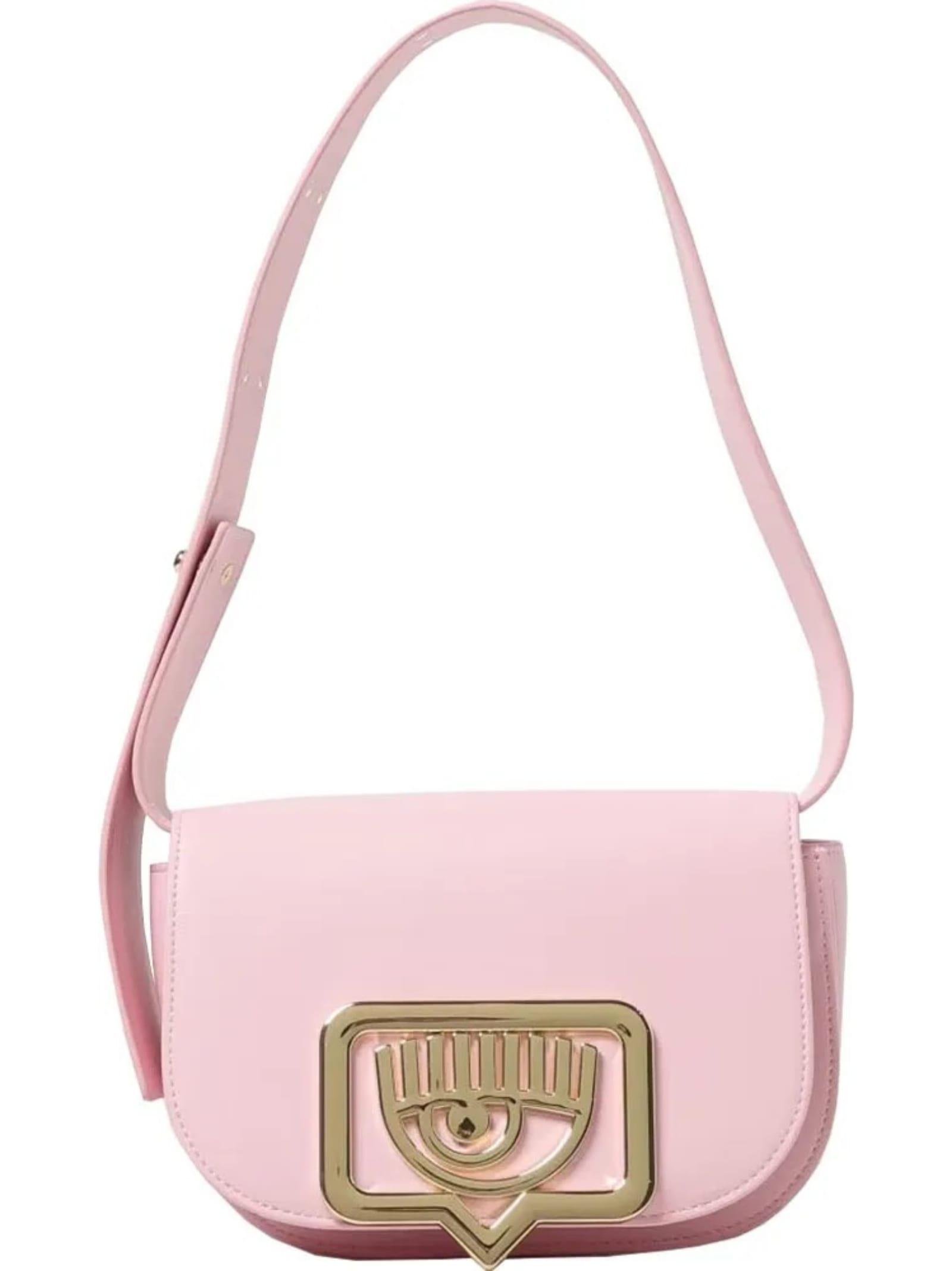 chiara ferragni pink shoulder bag