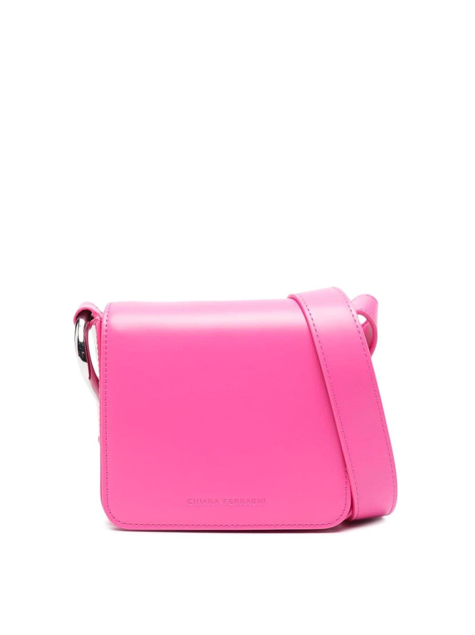 chiara ferragni pink shoulder bag