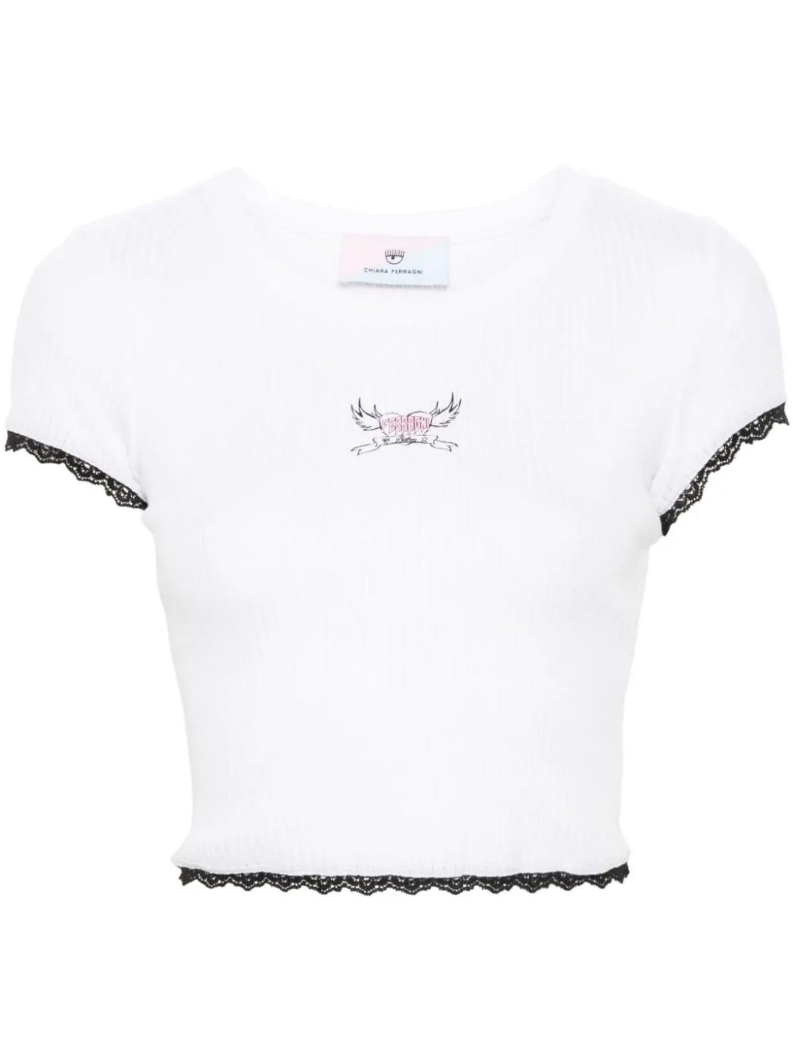 chiara ferragni white sleeveless top