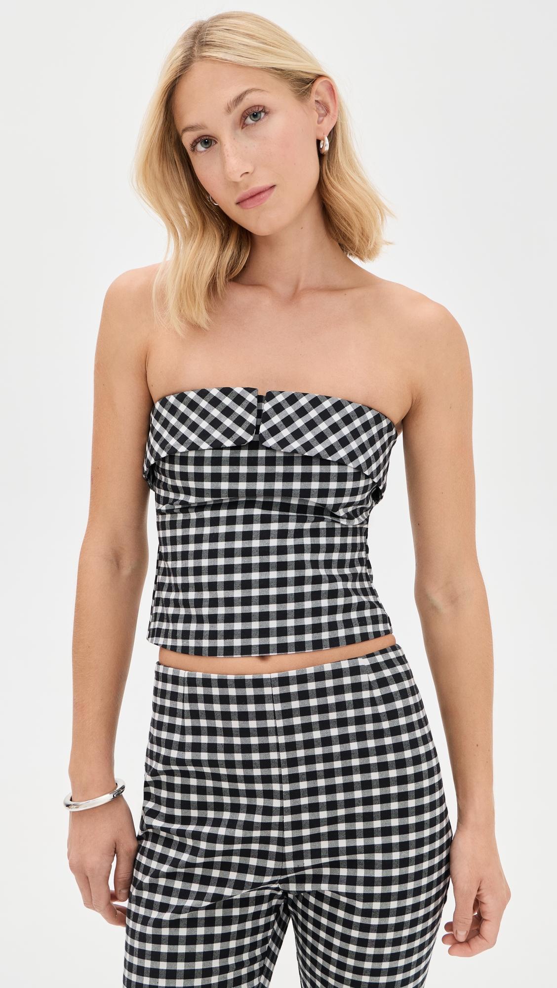 chiara strapless top