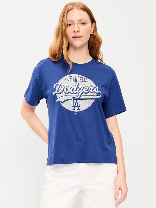 chicago cubs crew-neck t-shirt for women