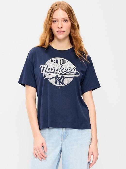 chicago cubs crew-neck t-shirt for women