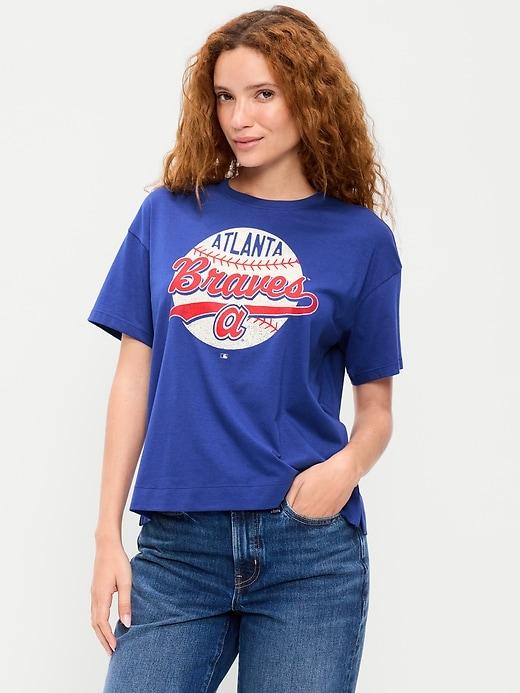 chicago cubs crew-neck t-shirt for women
