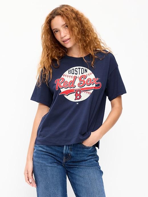 chicago cubs crew-neck t-shirt for women