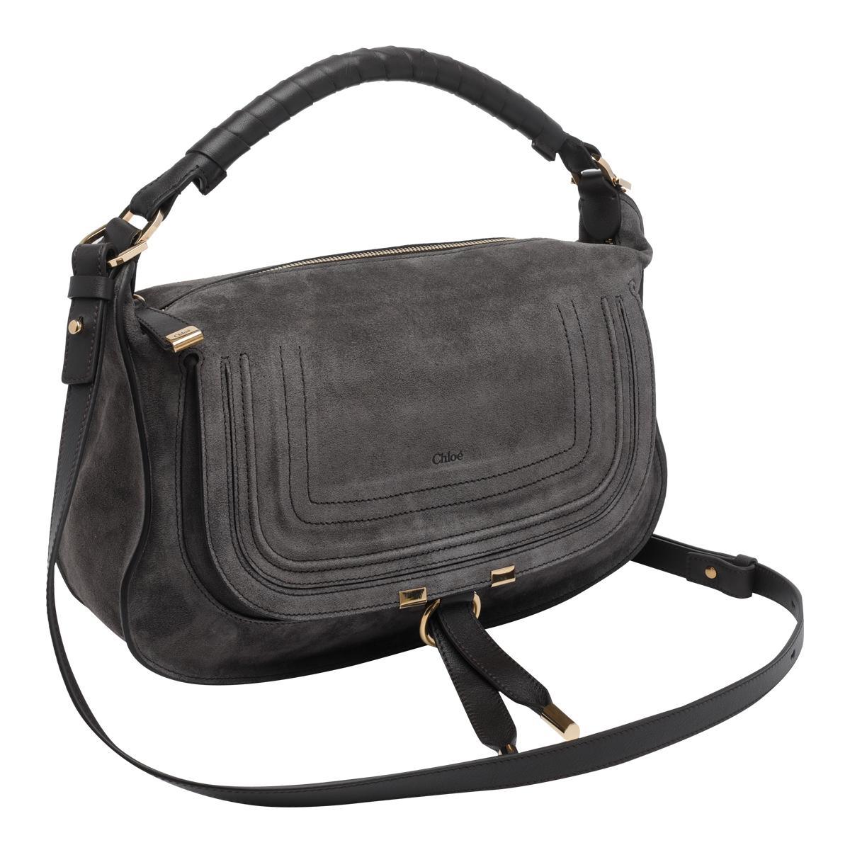 chloè bags brown calf leather - women