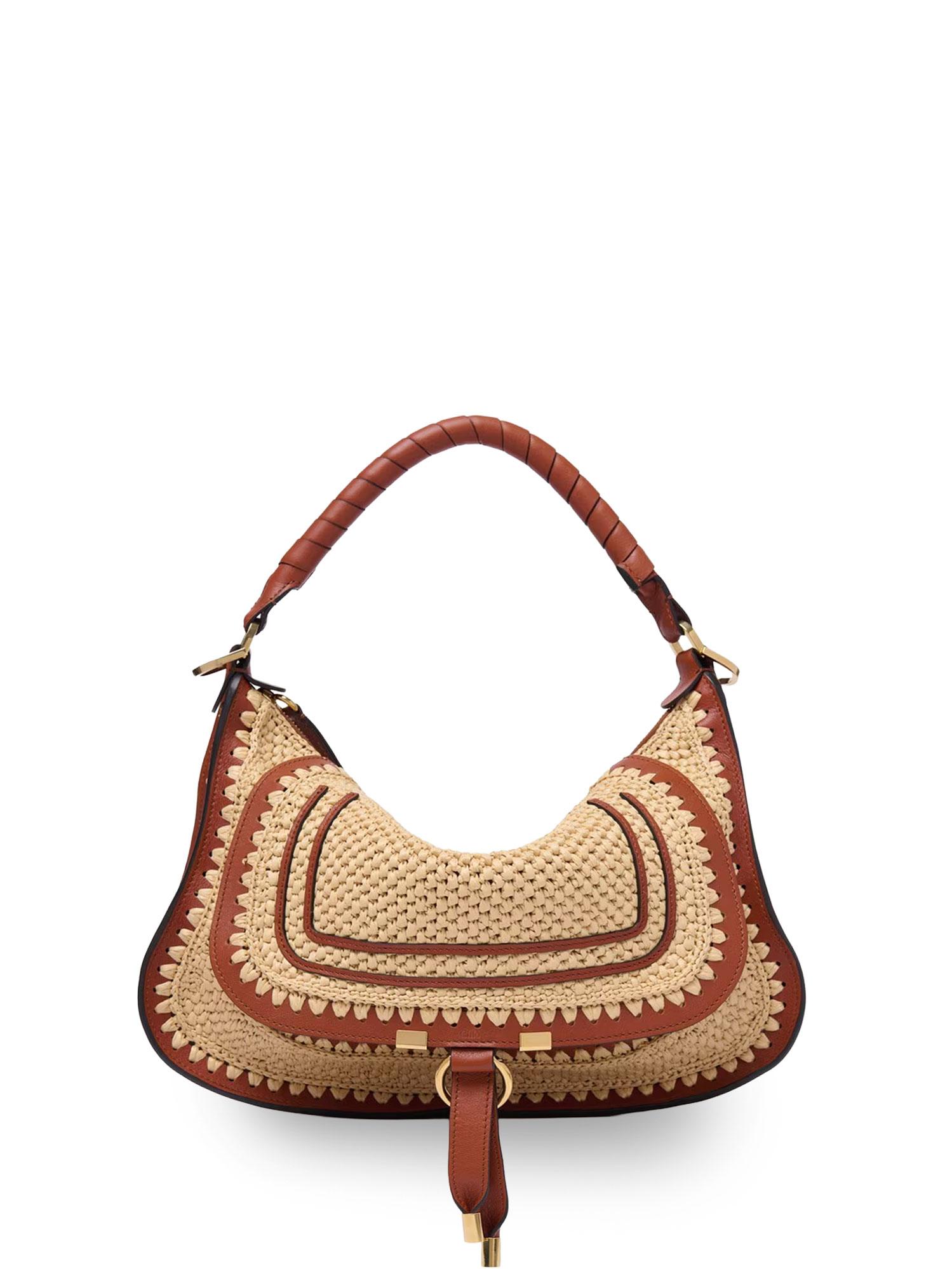 chloè bags rafia/pelle - women