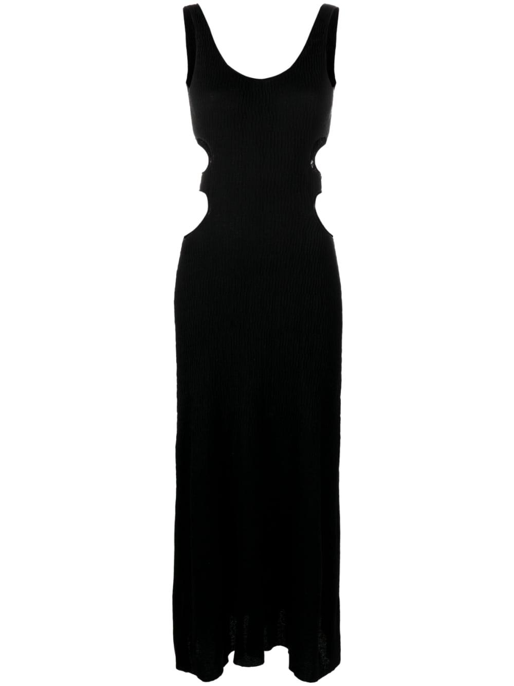 chloè dresses black silk - women