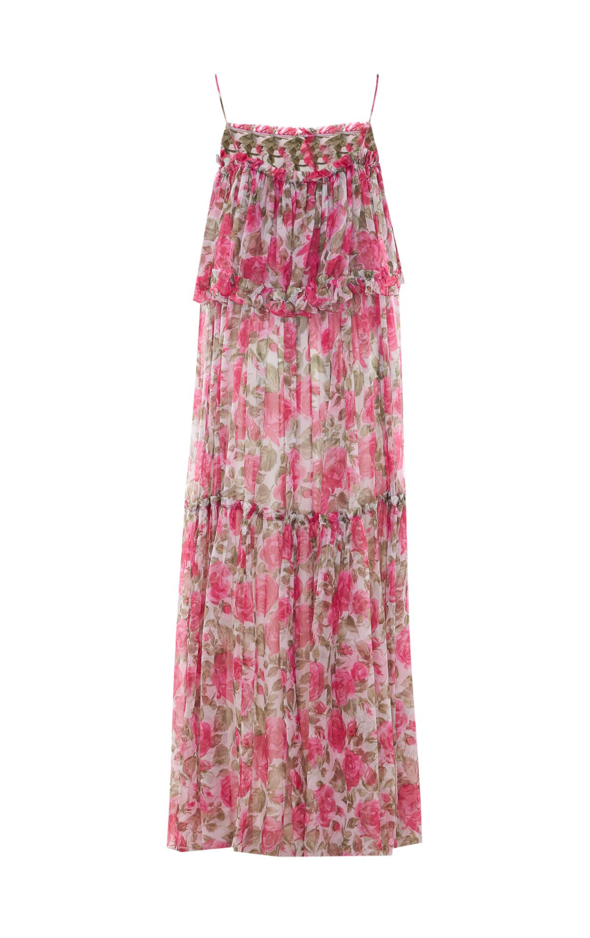 chloè dresses fuchsia cotton - women