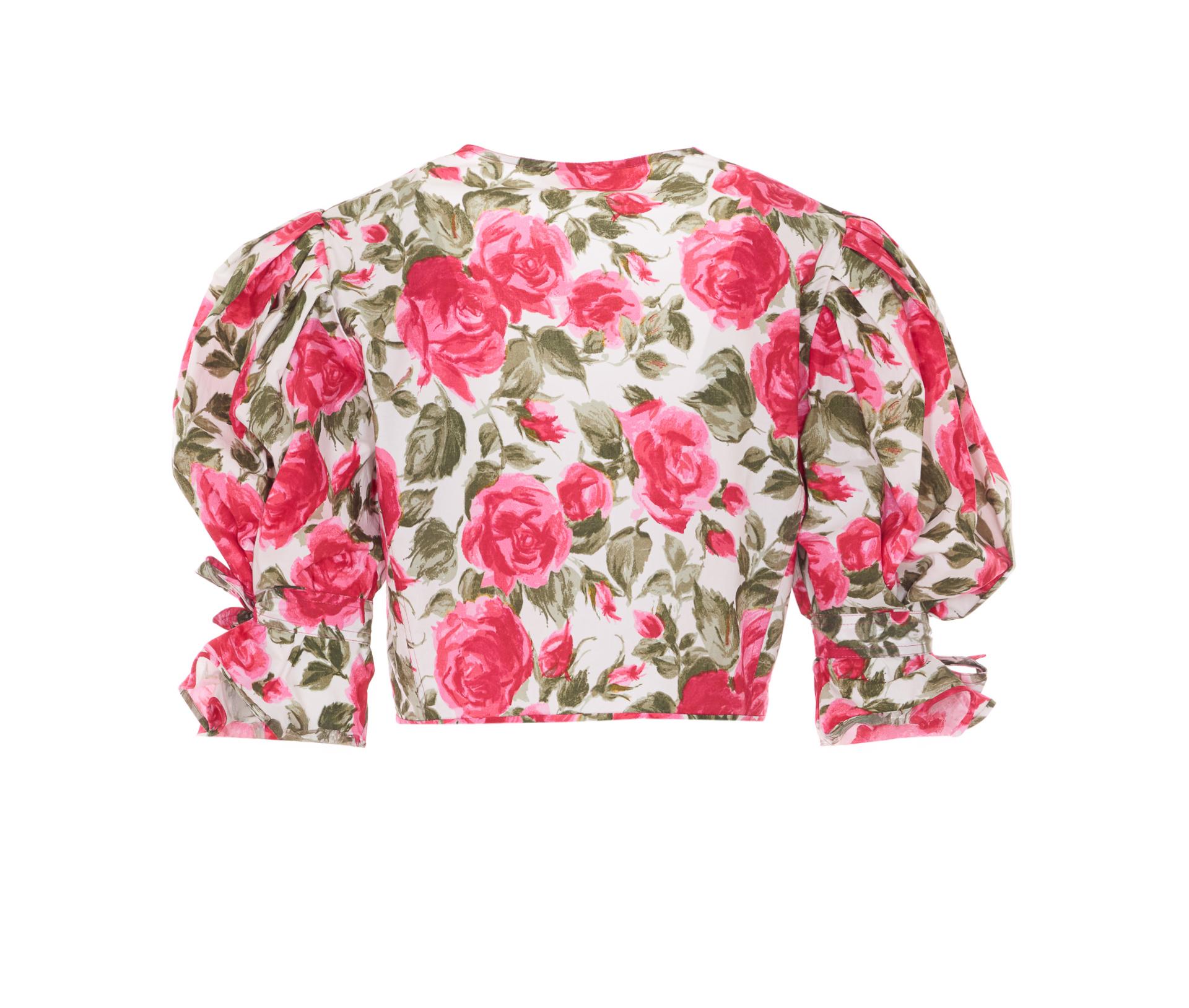 chloè top pink cotton - women