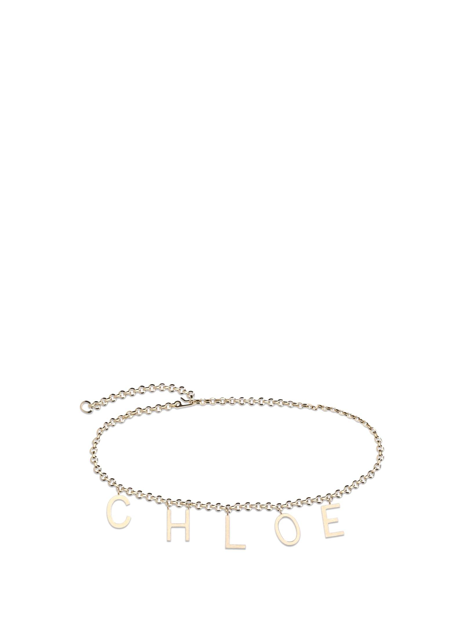 chloé belt with pendants