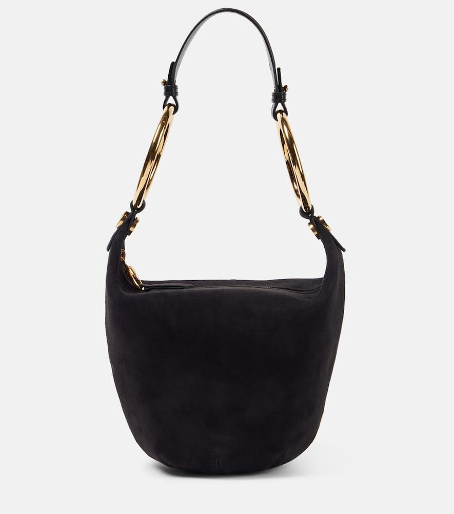 chloé bracelet medium suede shoulder bag