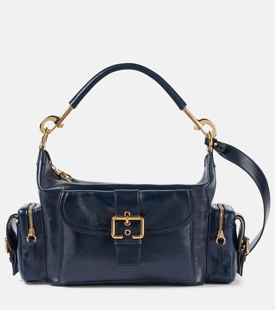 chloé camera medium leather shoulder bag