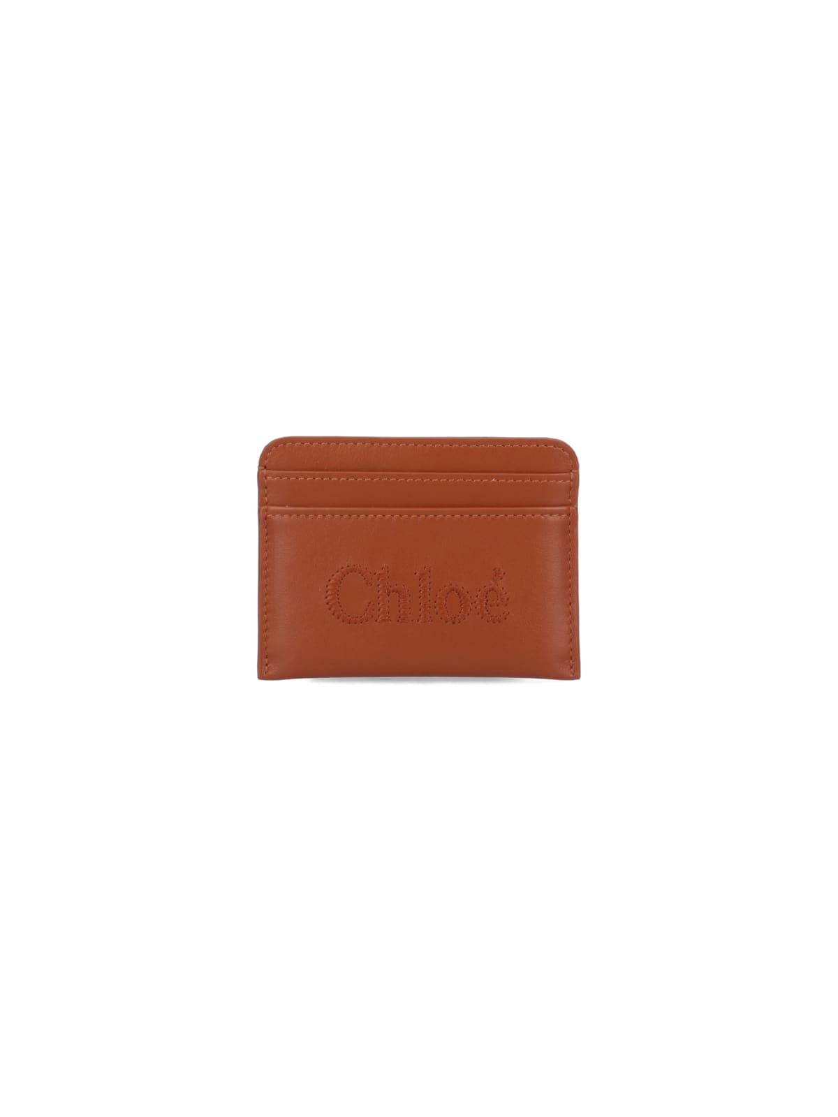 chloé card holder