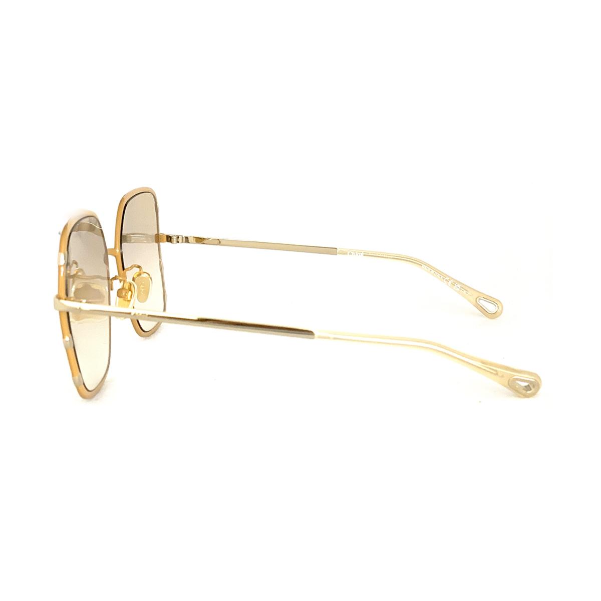chloé ch0143s giallo metal occhiali sole - women