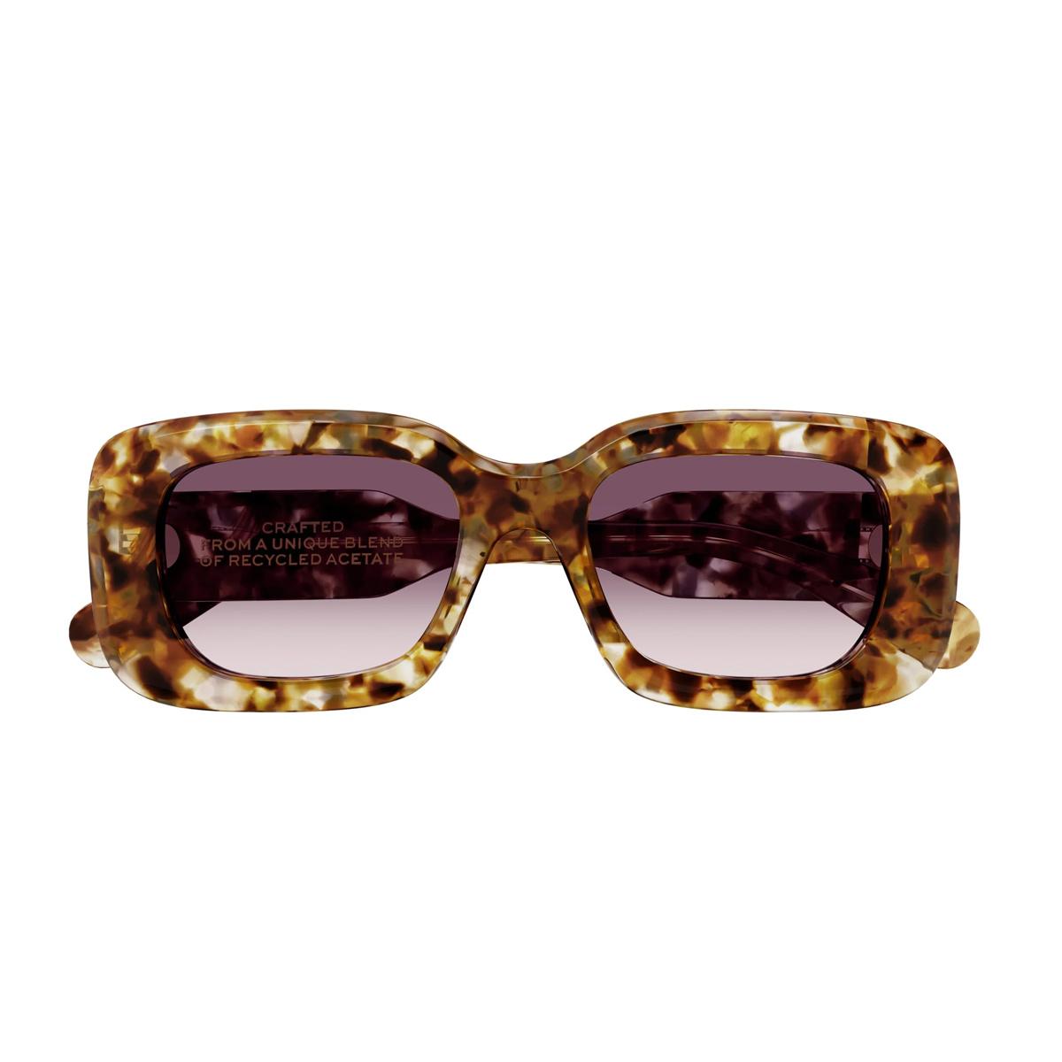 chloé ch0188s 007 marrone recycled acetate occhiali sole - women