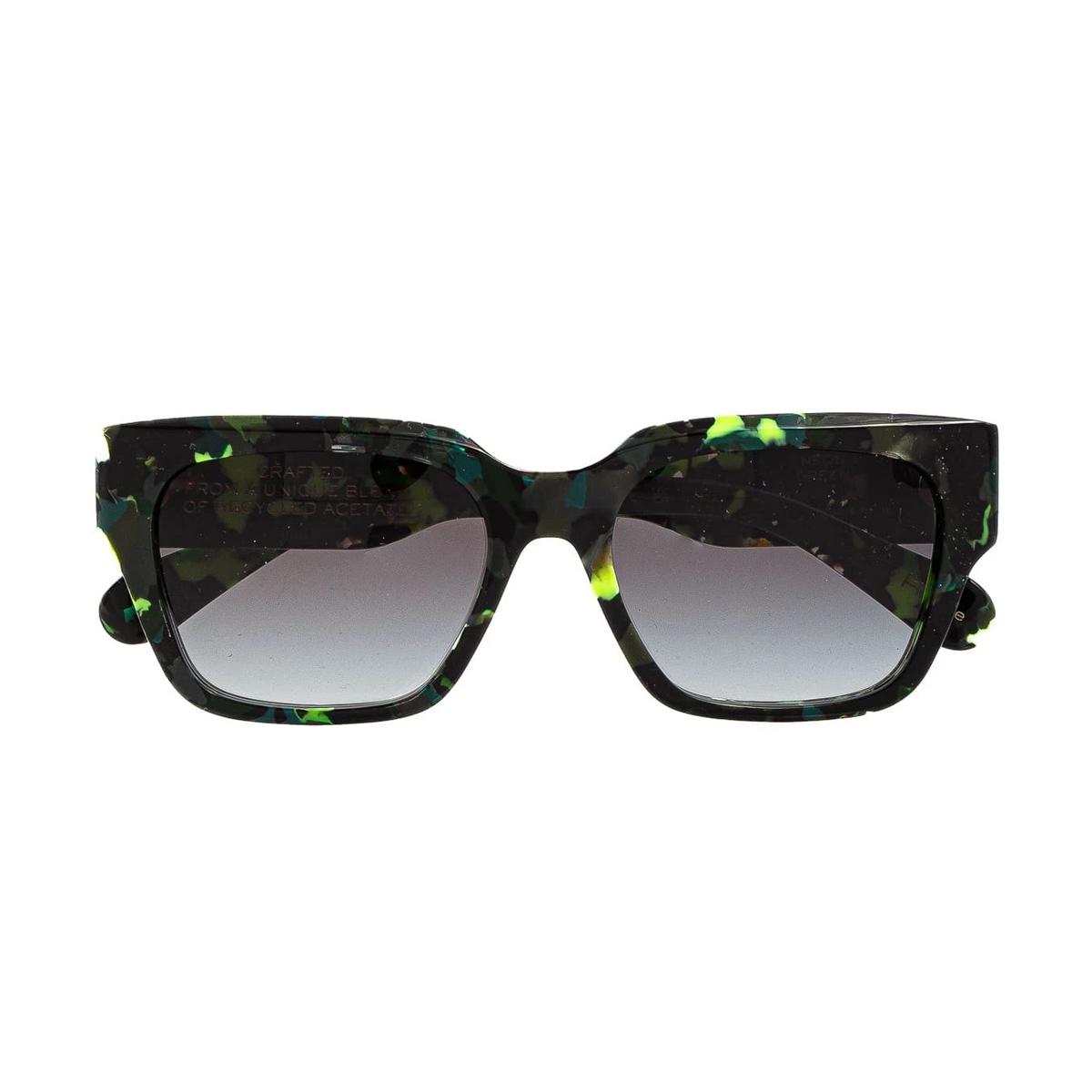 chloé ch0190s 005 verde recycled acetate occhiali sole - women
