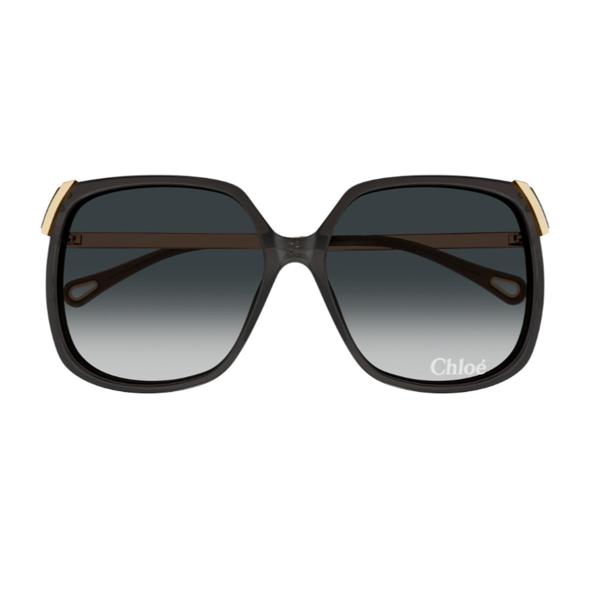 chloé ch0286s aly linea chloé 001 grey gold sunglasses