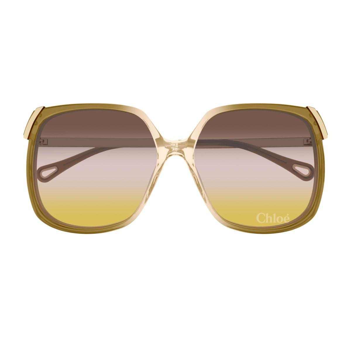 chloé ch0286s aly linea chloé 008 beige gold pink sunglasses