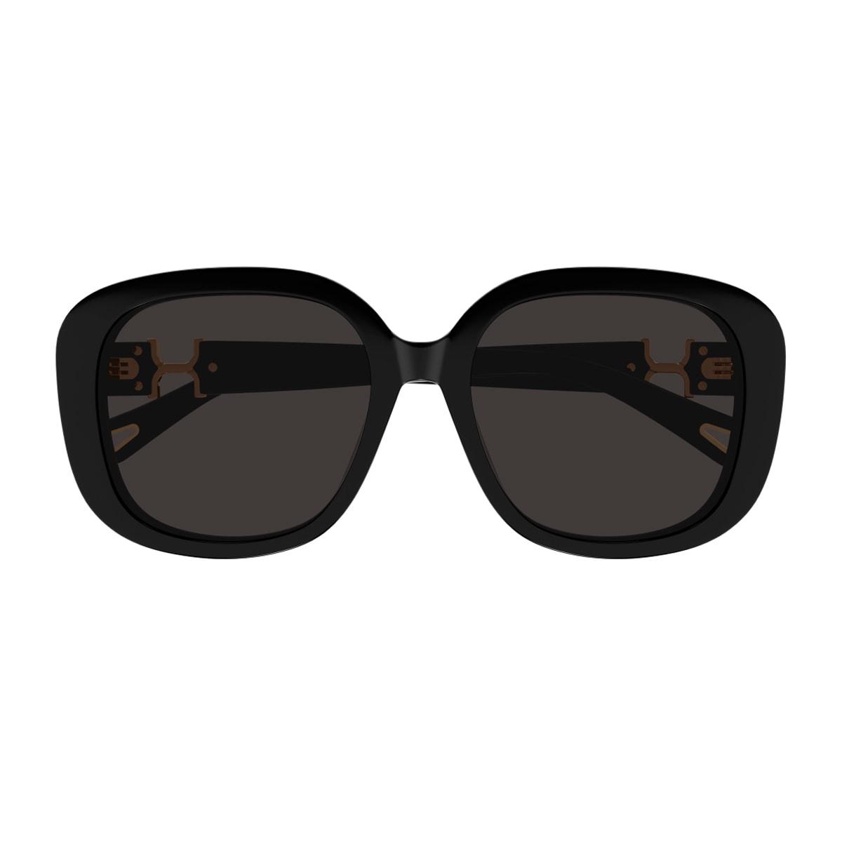 chloé ch0303sk marcie-linea chloé 001 black grey sunglasses