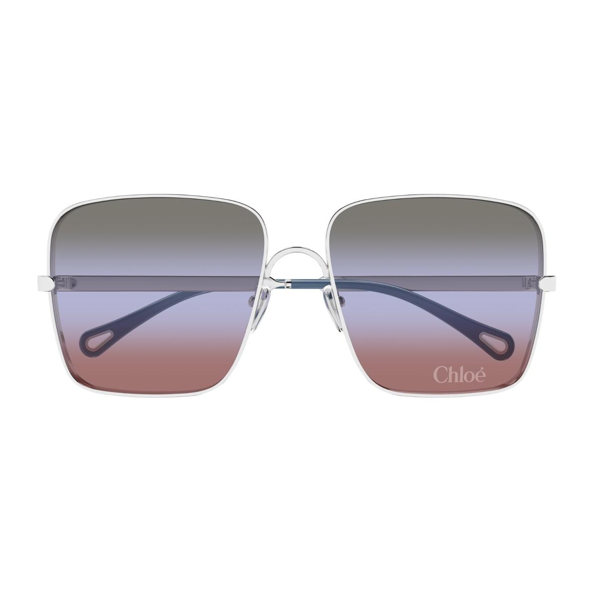 chloé ch0324s aly linea chloé 003 silver green sunglasses