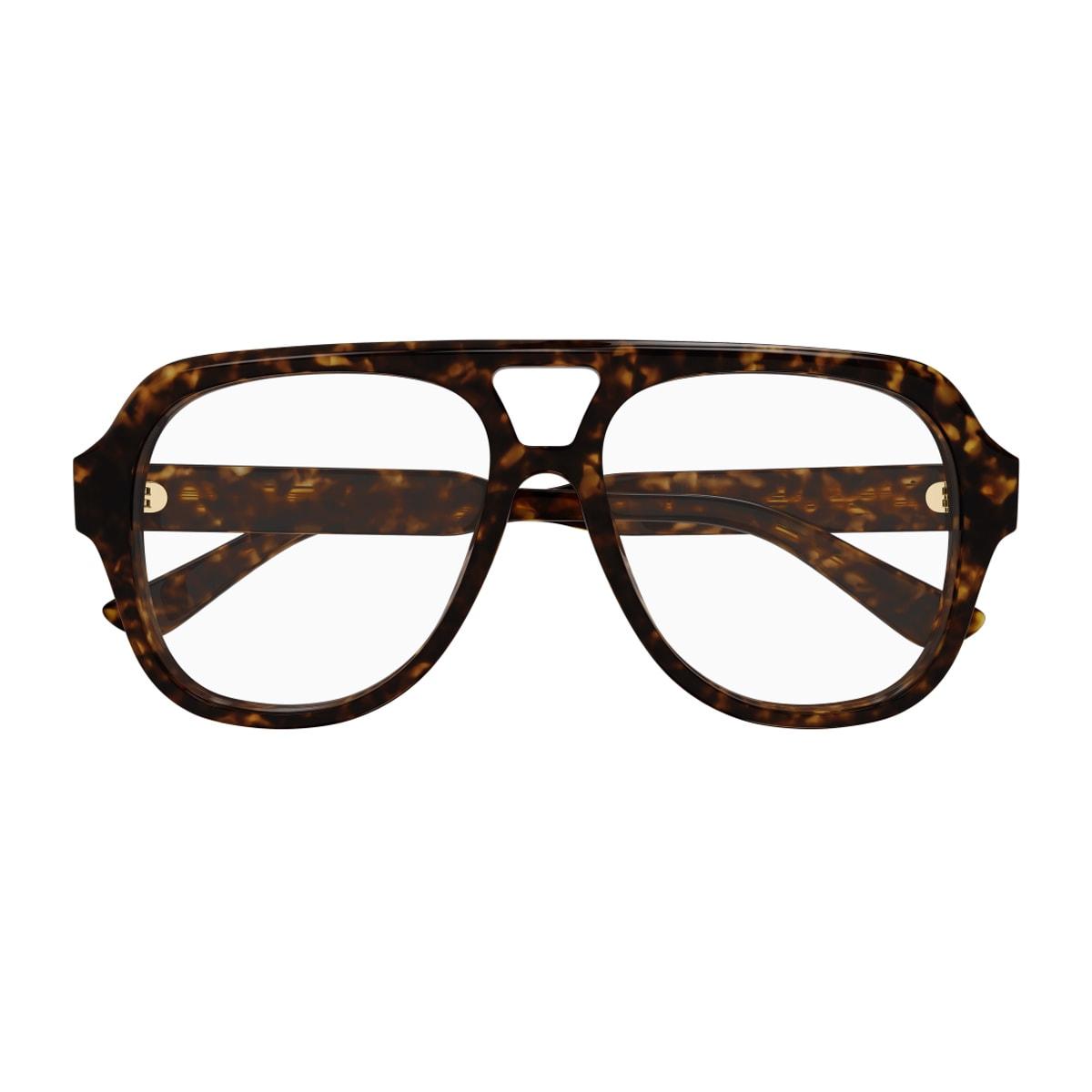 chloé ch0339o linea chloé 002 dark havana glasses