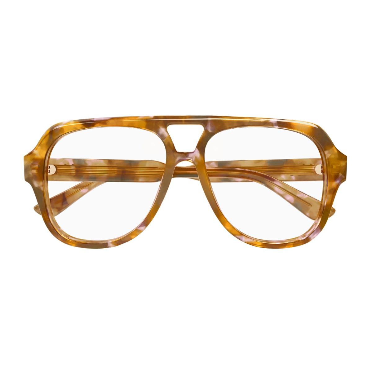 chloé ch0339o linea chloé 004 light havana glasses