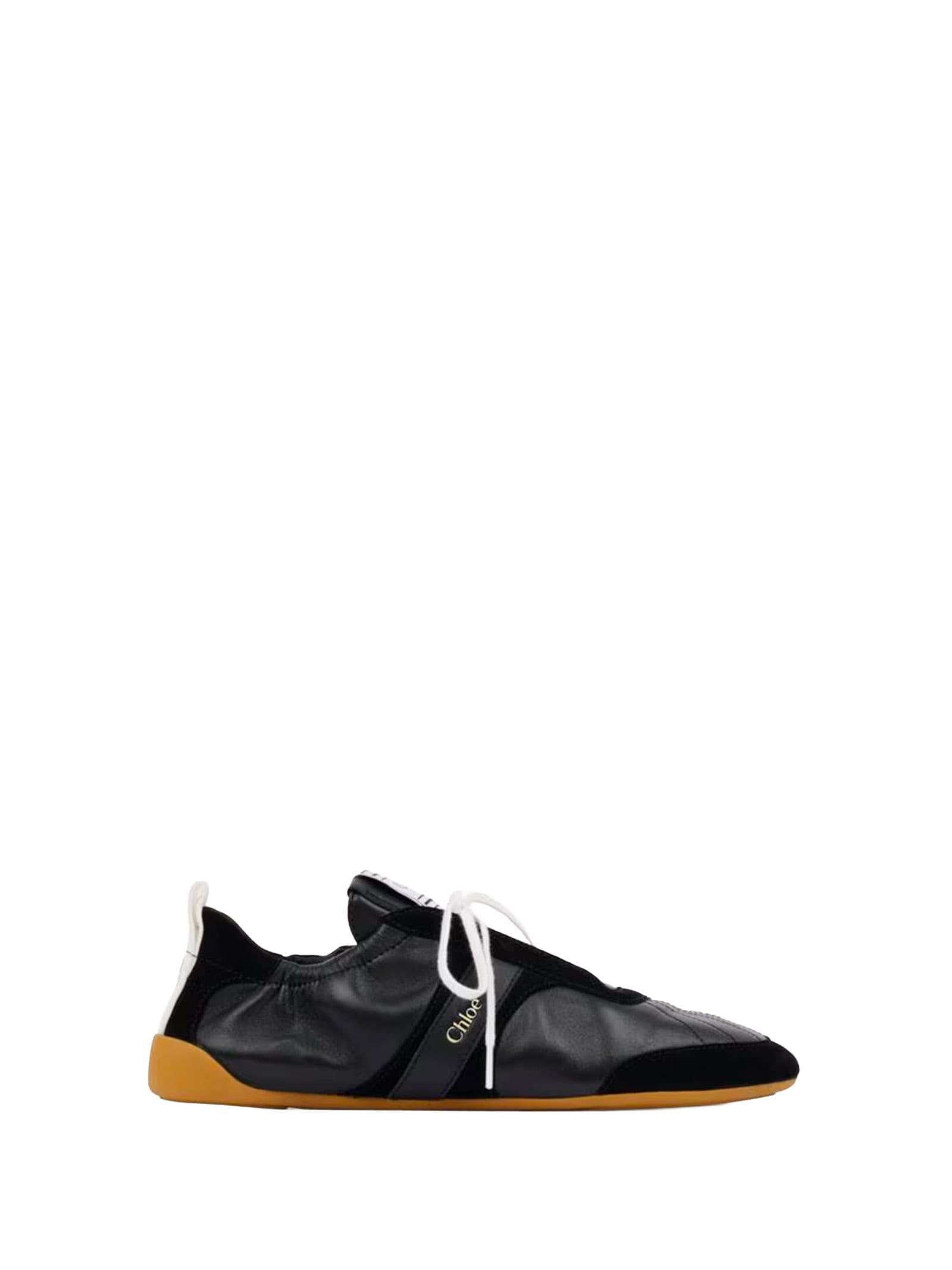 chloé chloè sneakers black