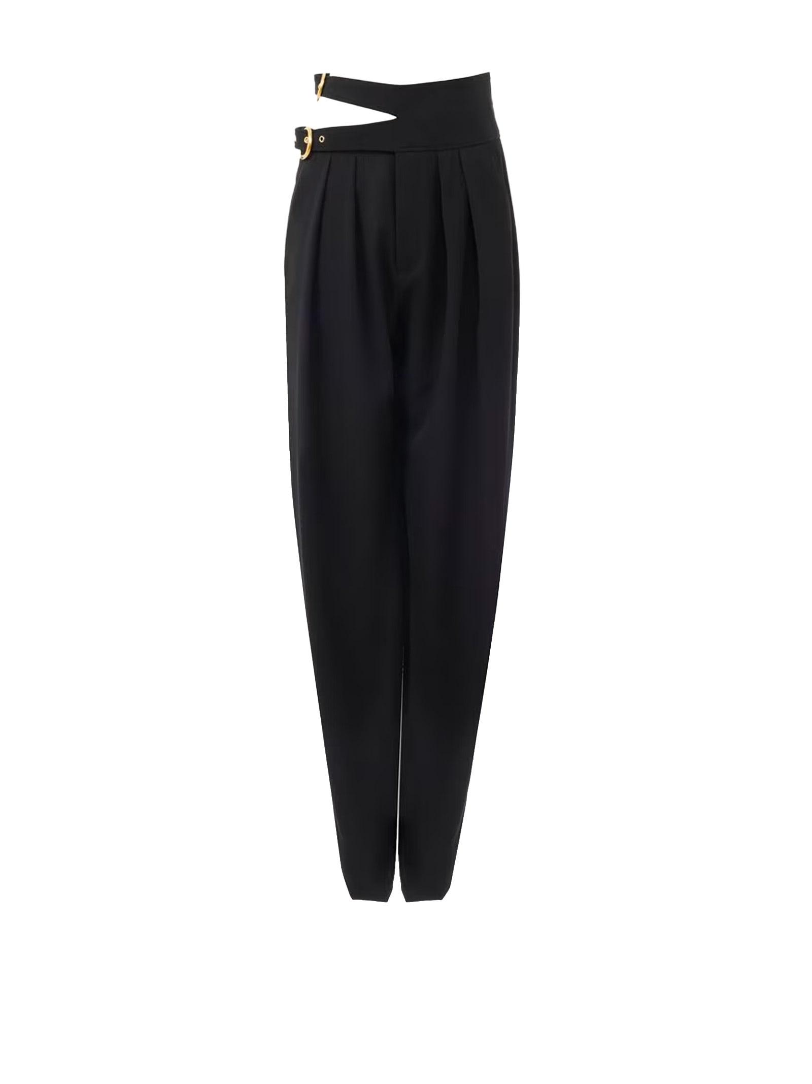 chloé chloè trousers black