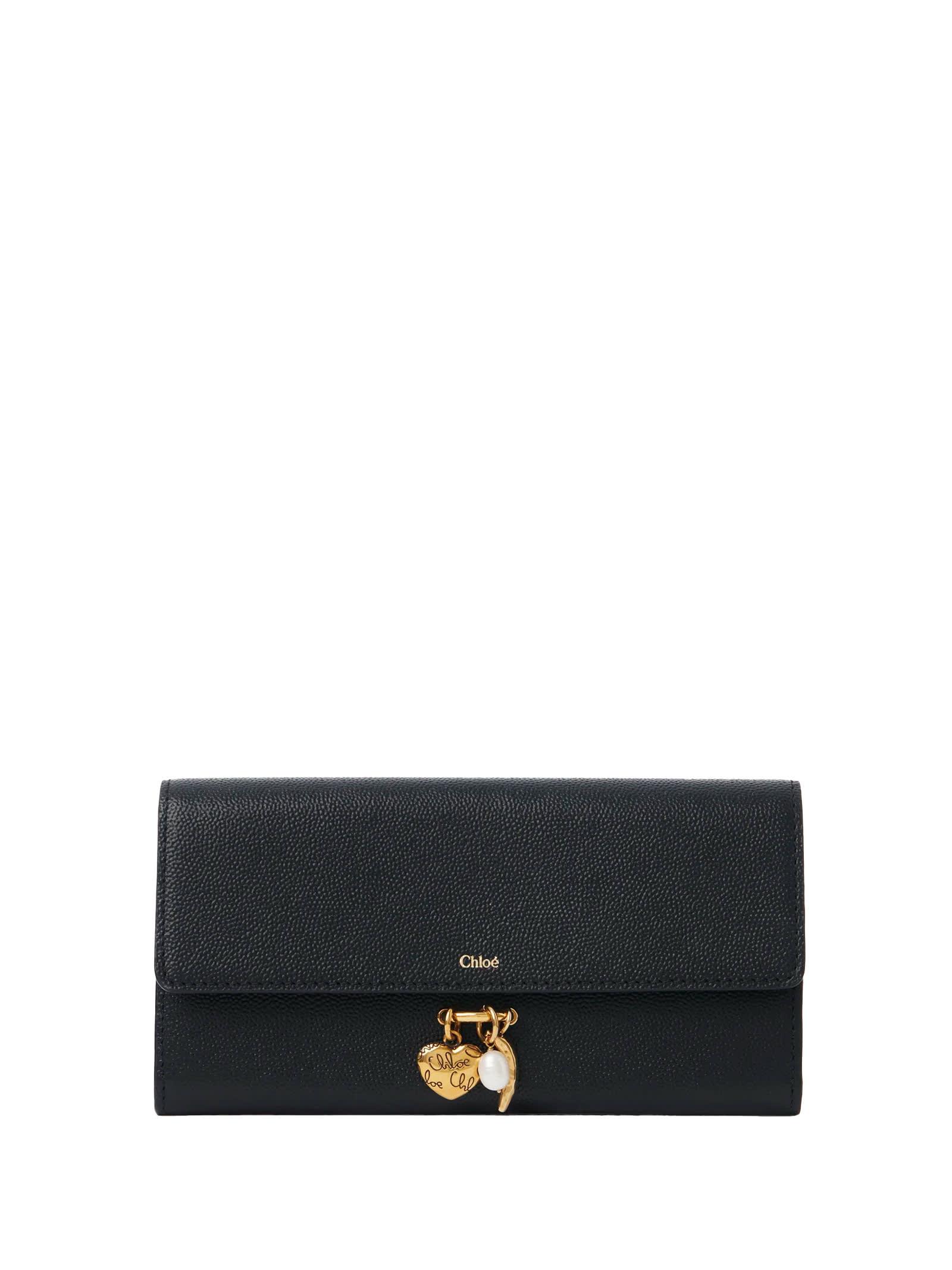 chloé chloè wallets black