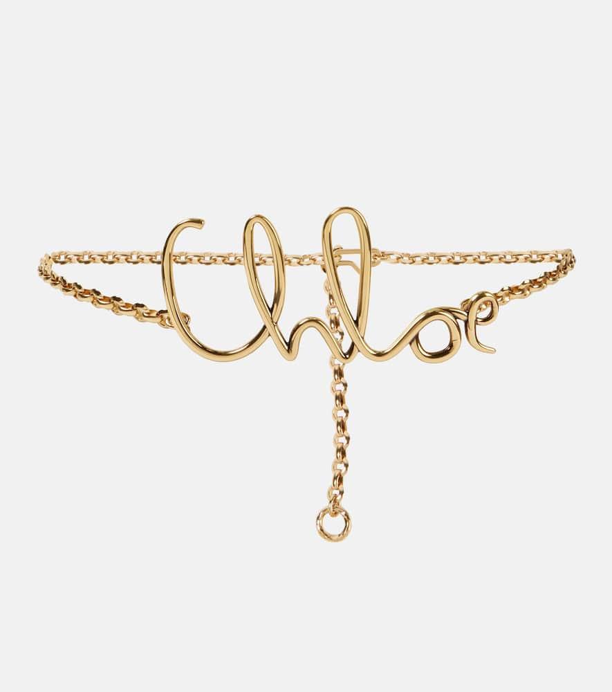 chloé chloé iconic chain belt