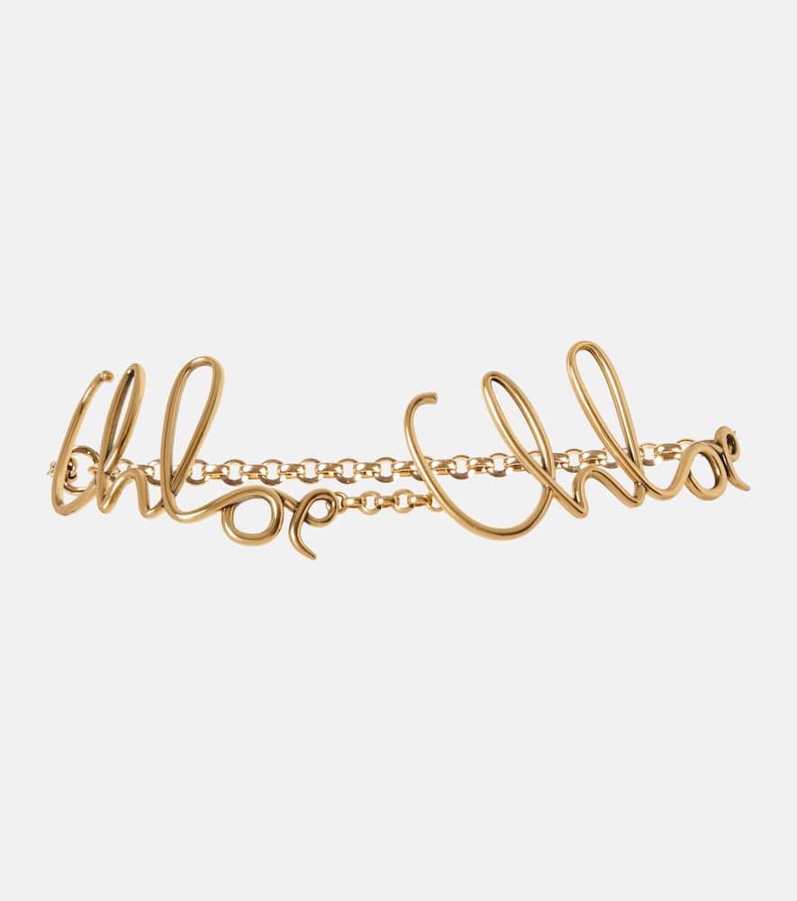 chloé chloé iconic chain belt
